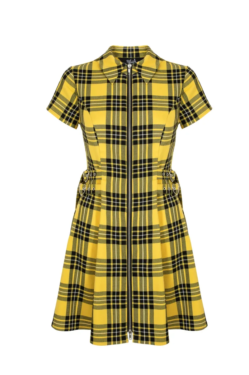 Hell Bunny Dresses|Dresses>Corey Dress Yellow