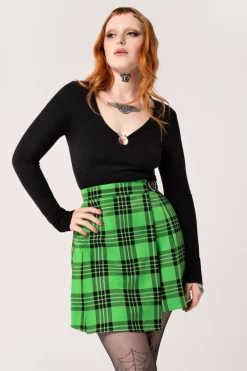 Hell Bunny Skirts|Skirts>Corey Skirt Green