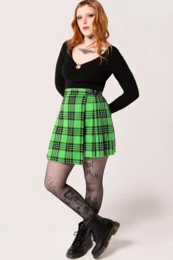 Hell Bunny Skirts|Skirts>Corey Skirt Green