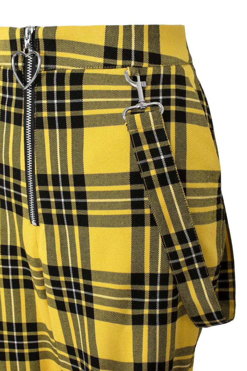 Hell Bunny Trousers & Shorts|Trousers & Shorts>Corey Trousers Yellow