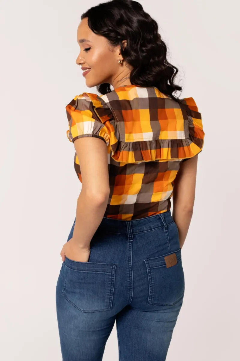 Hell Bunny Tops|Blouses>Darlene Blouse Multi