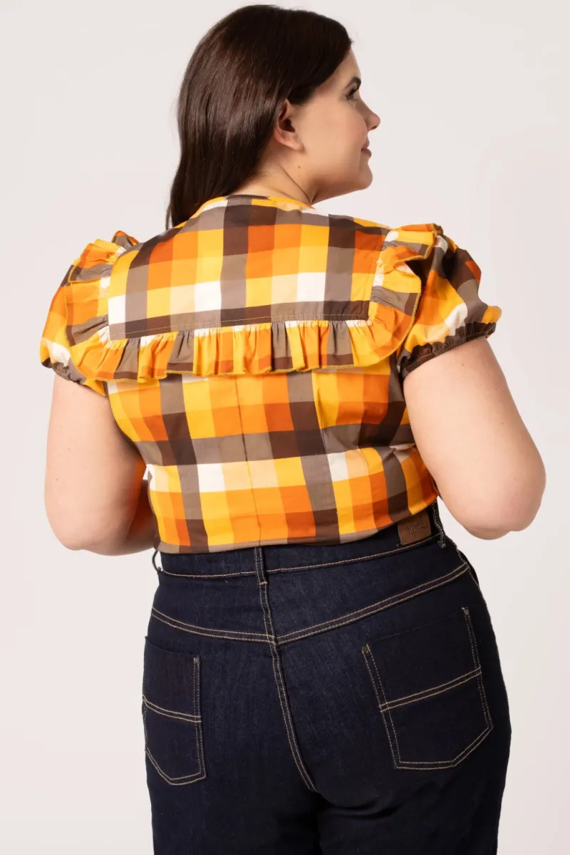 Hell Bunny Tops|Blouses>Darlene Blouse Multi