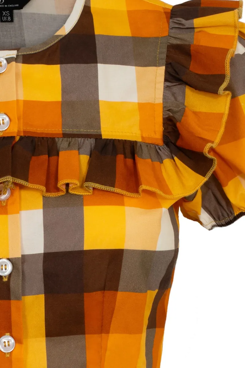 Hell Bunny Tops|Blouses>Darlene Blouse Multi