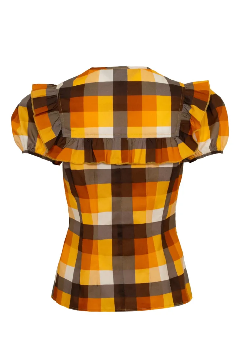 Hell Bunny Tops|Blouses>Darlene Blouse Multi