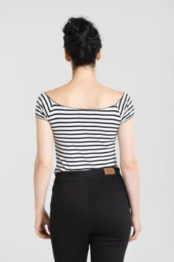 Hell Bunny Tops|Knitwear>Dolly Top Black