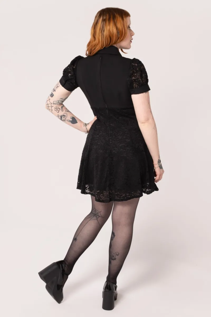 Hell Bunny Dresses|Vintage Dresses>Dominica Mini Dress Black