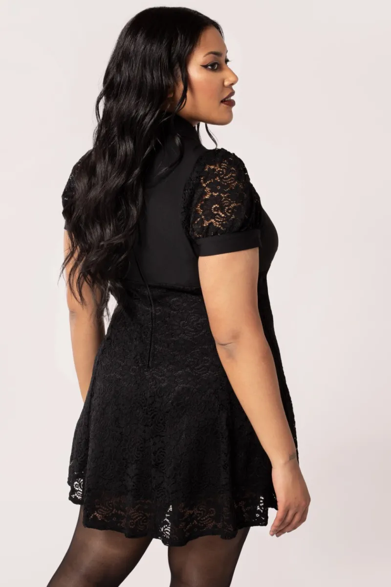 Hell Bunny Dresses|Vintage Dresses>Dominica Mini Dress Black