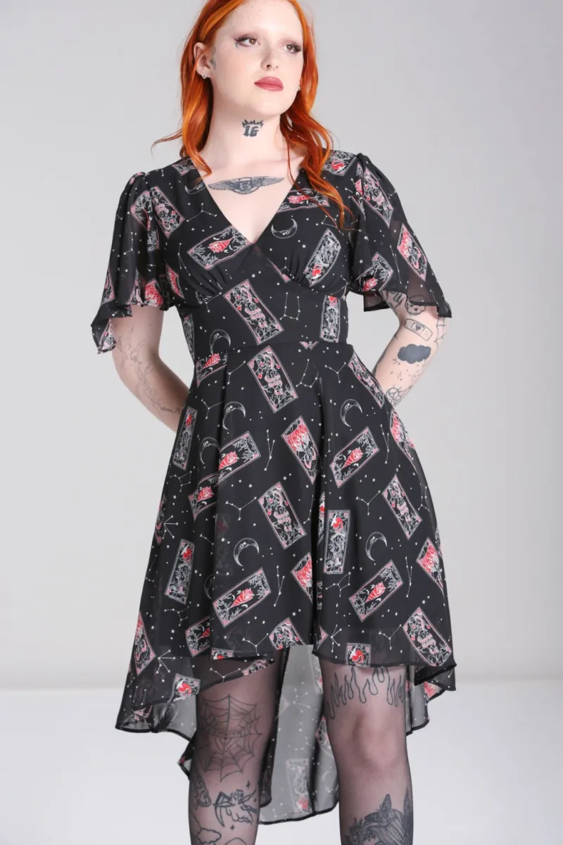 Hell Bunny Dresses|Knee Dresses>Duality Dress Black