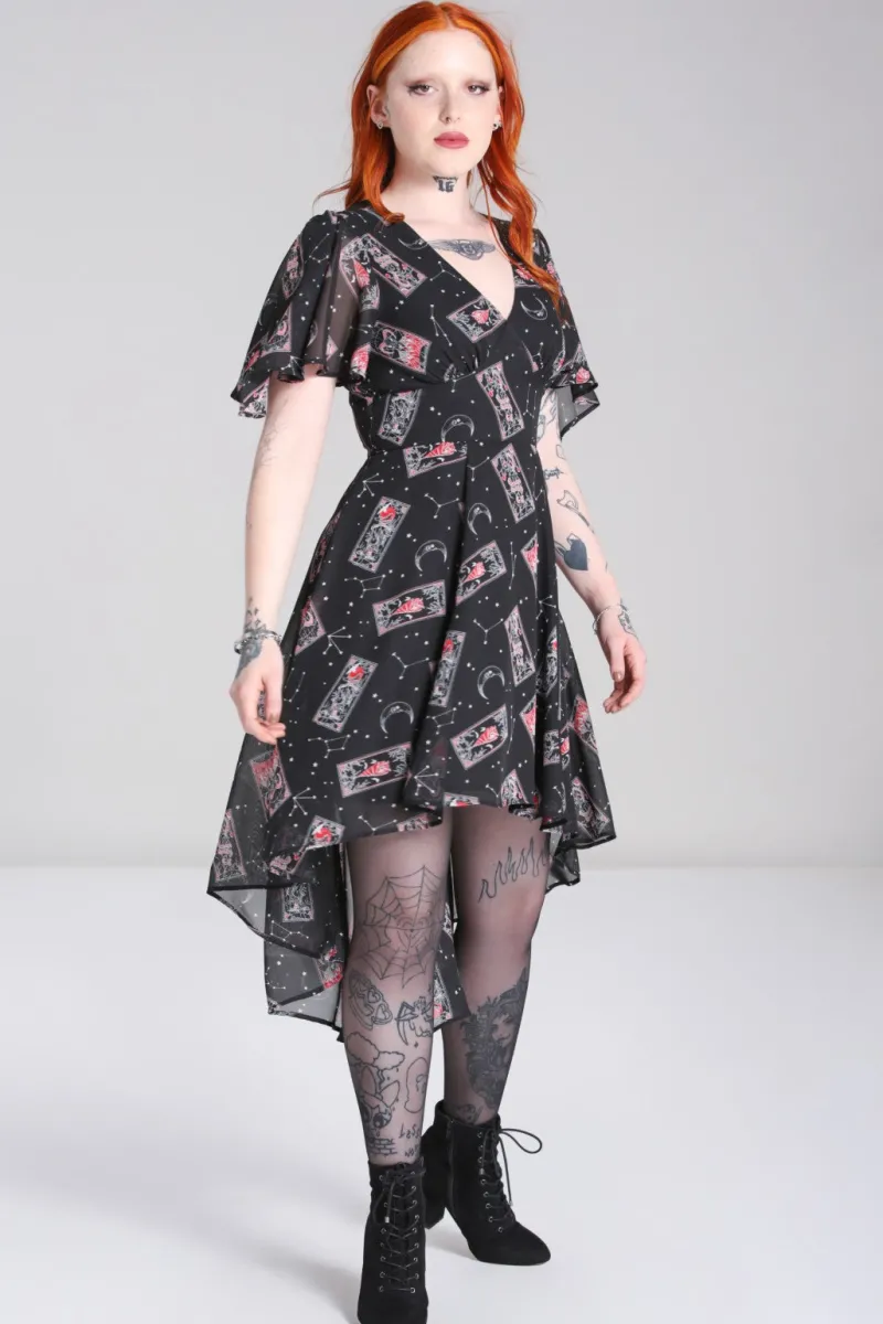 Hell Bunny Dresses|Knee Dresses>Duality Dress Black