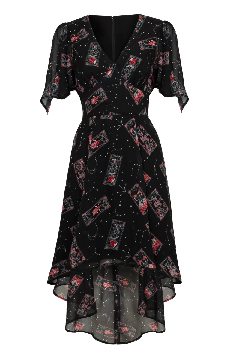 Hell Bunny Dresses|Knee Dresses>Duality Dress Black
