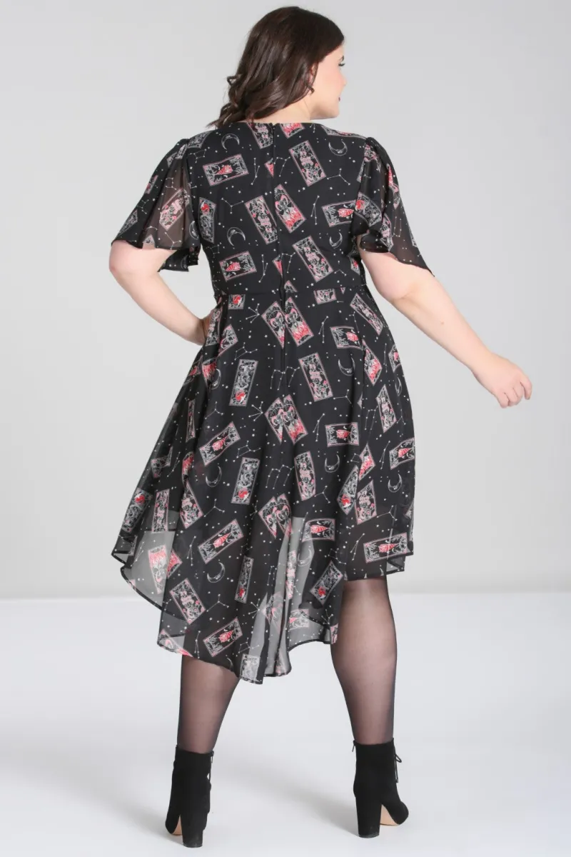 Hell Bunny Dresses|Knee Dresses>Duality Dress Black