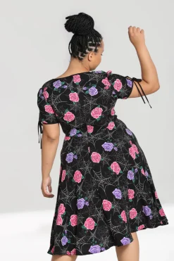 Hell Bunny Dresses|Dresses>Eloise Mid Dress Black