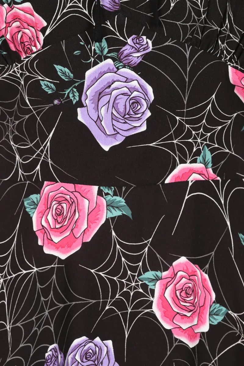 Hell Bunny Dresses|Dresses>Eloise Mid Dress Black