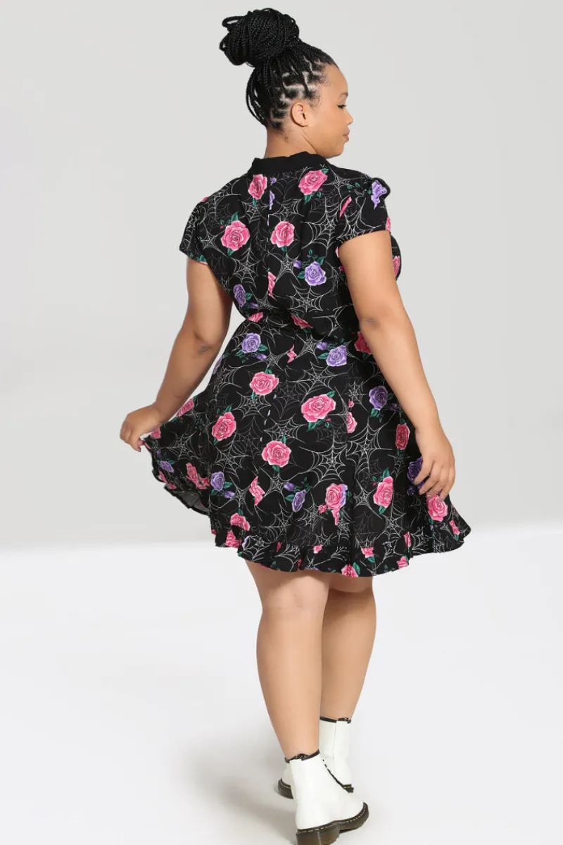 Hell Bunny Dresses|Dresses>Eloise Mini Dress Black