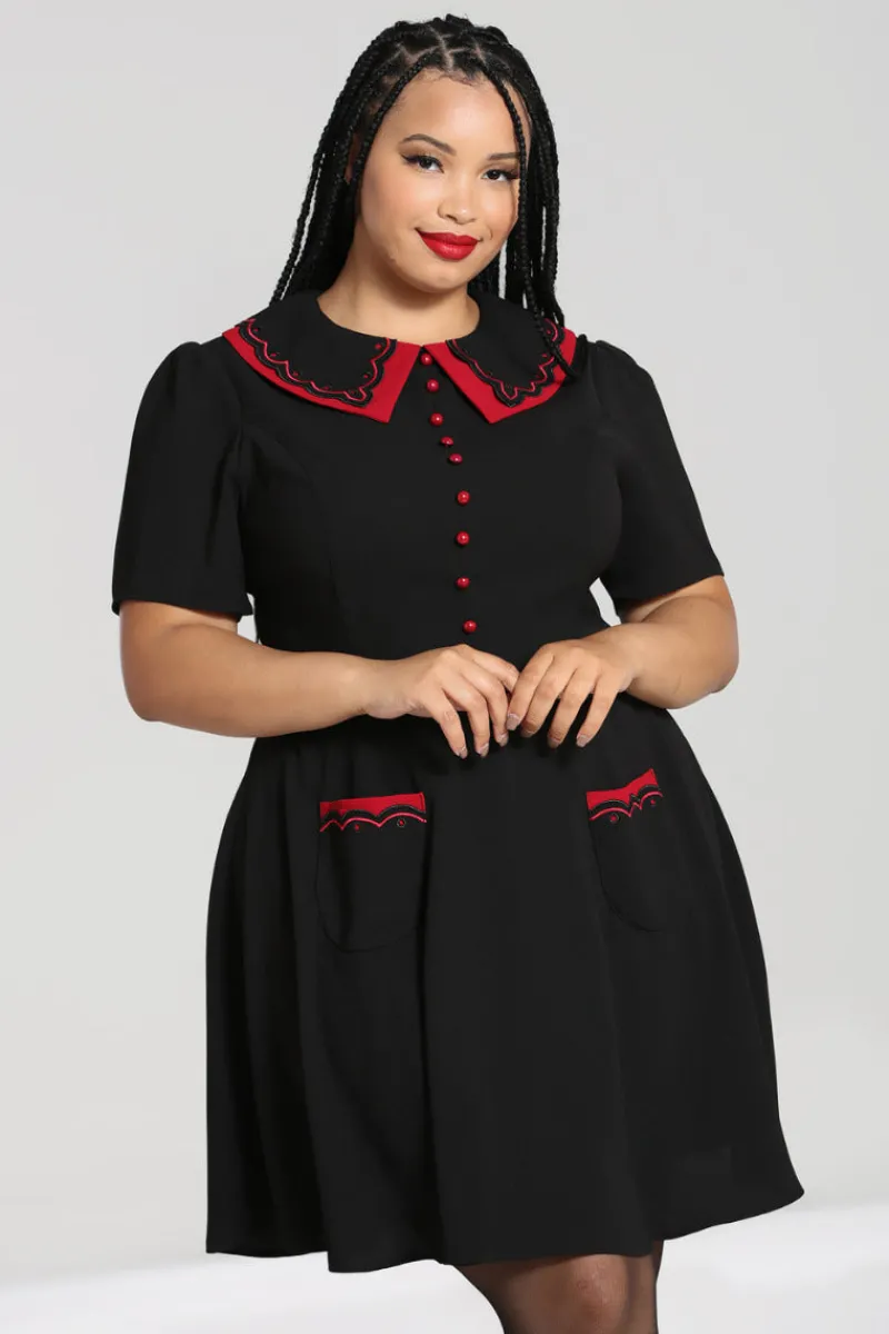Hell Bunny Dresses|Dresses>Emma Mini Dress Black