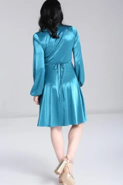 Hell Bunny Dresses|Dresses>Emmeline Dress Teal