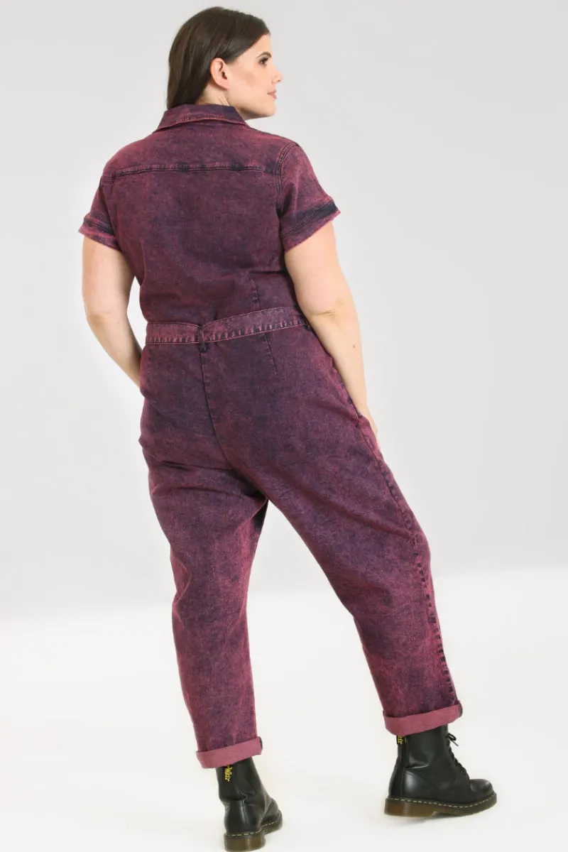 Hell Bunny Jumpsuits & Playsuits|Jumpsuits & Playsuits>Finn Boilersuit