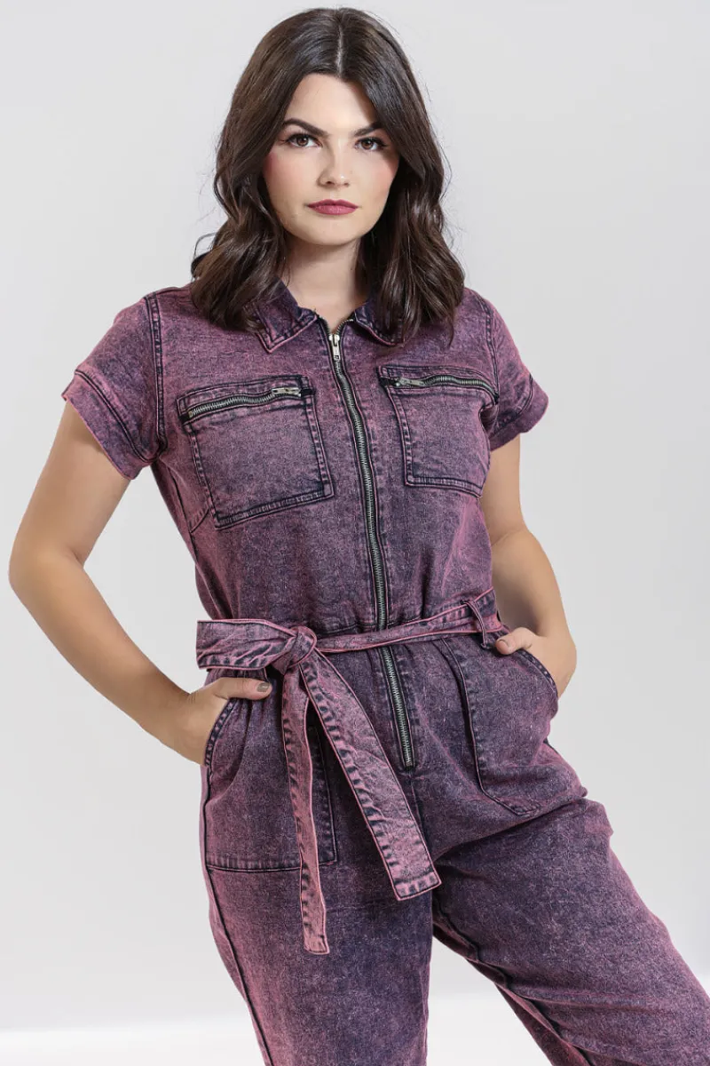 Hell Bunny Jumpsuits & Playsuits|Jumpsuits & Playsuits>Finn Boilersuit