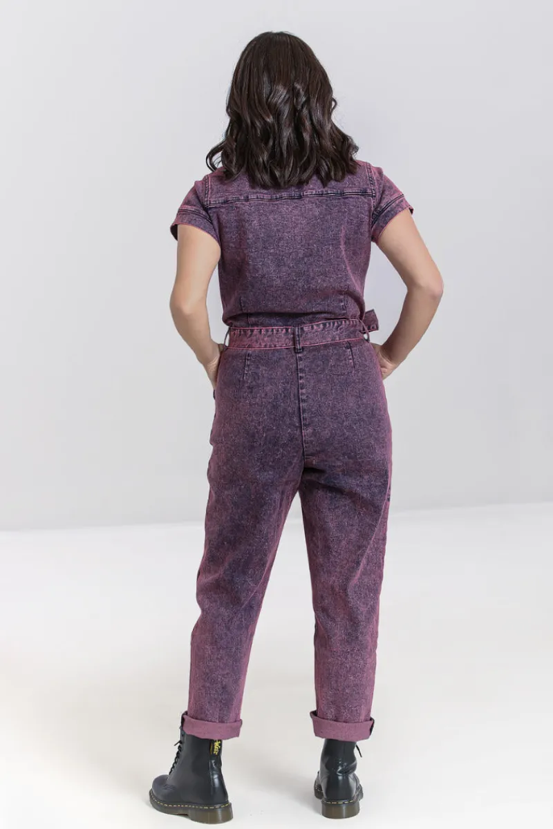 Hell Bunny Jumpsuits & Playsuits|Jumpsuits & Playsuits>Finn Boilersuit