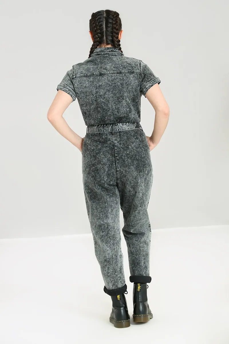 Hell Bunny Jumpsuits & Playsuits|Jumpsuits & Playsuits>Finn Boilersuit