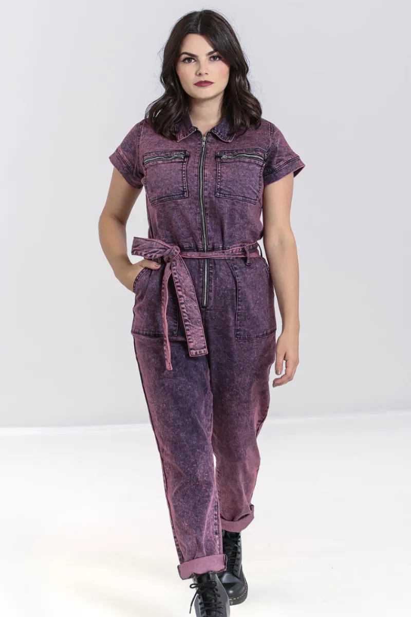 Hell Bunny Jumpsuits & Playsuits|Jumpsuits & Playsuits>Finn Boilersuit
