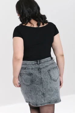 Hell Bunny Skirts|Denim><noscript><img width=