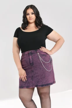 Hell Bunny Skirts|Denim><noscript><img width=