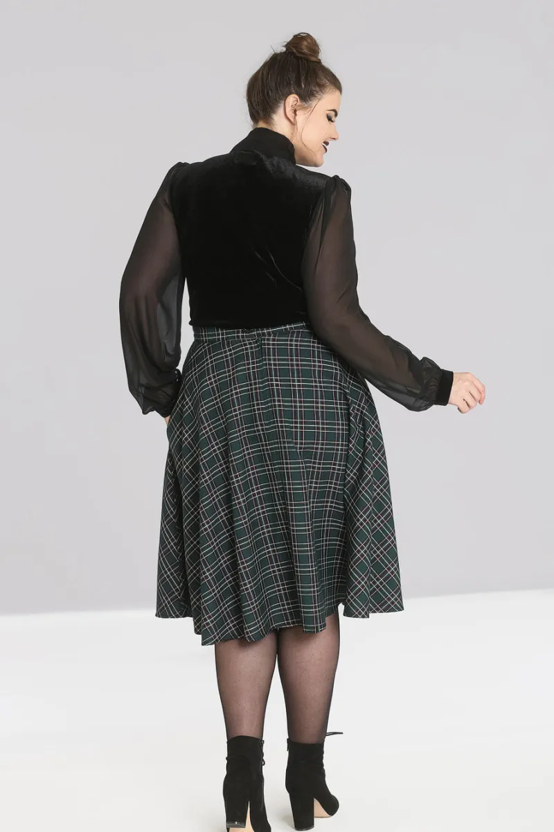 Hell Bunny Tops|Tops>Gabriella Top Black