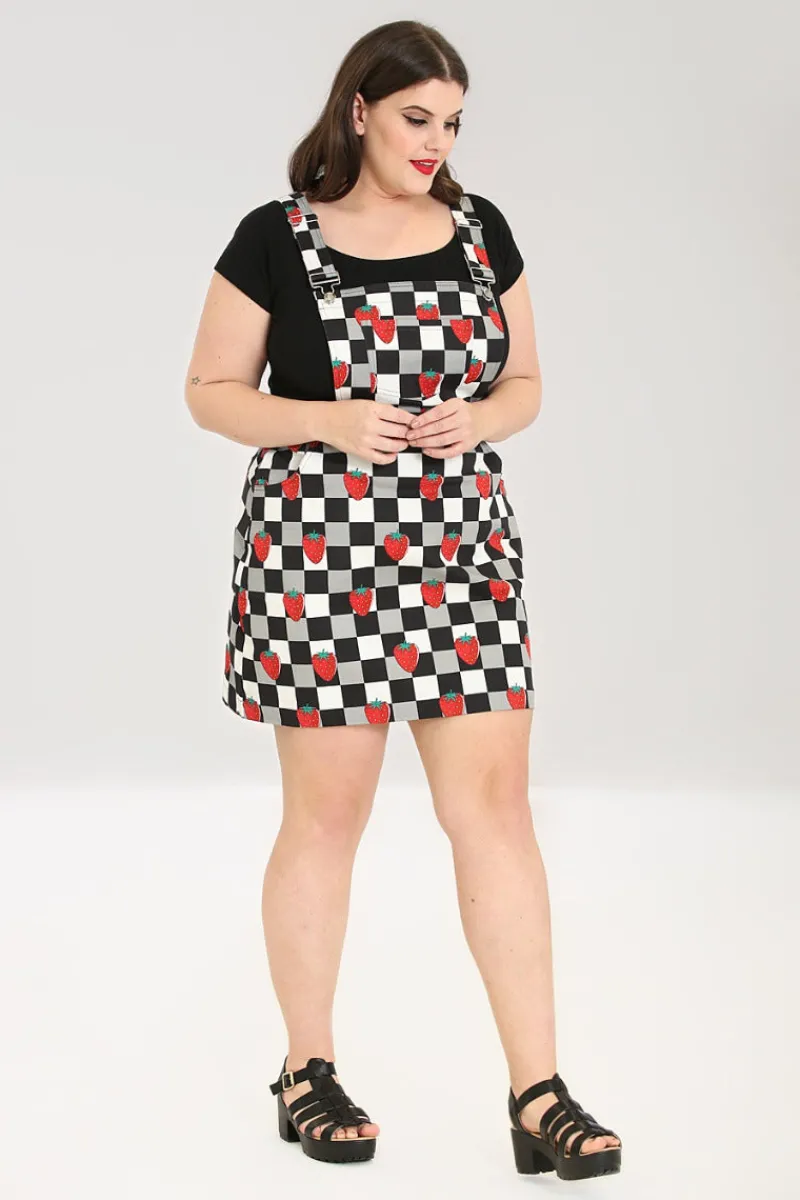 Hell Bunny Dresses|Dresses>Ginberry Pinafore dress Black