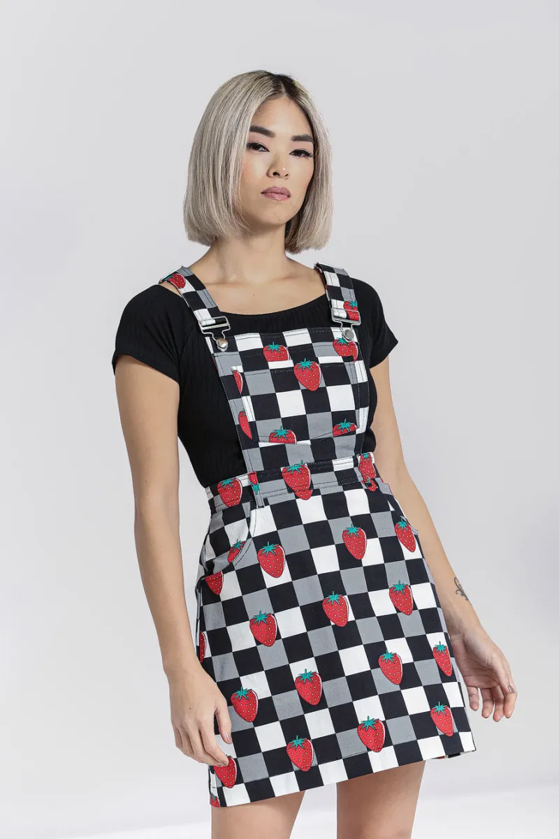 Hell Bunny Dresses|Dresses>Ginberry Pinafore dress Black