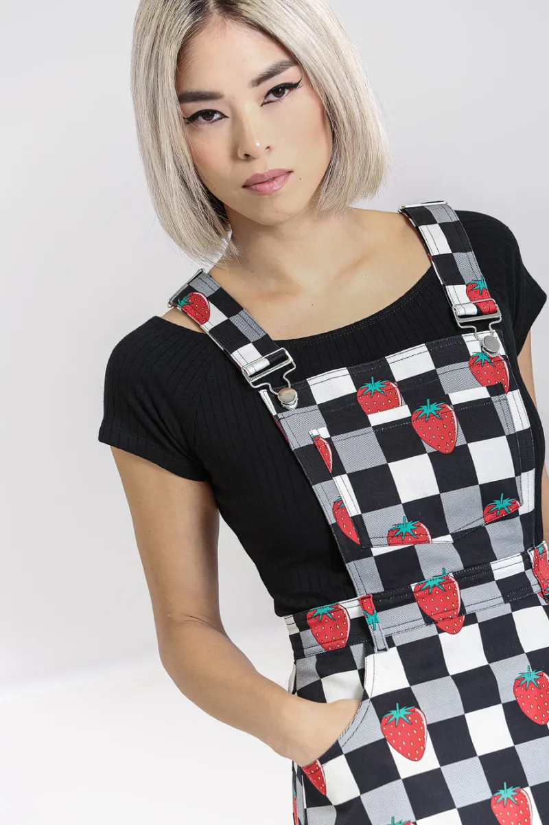 Hell Bunny Dresses|Dresses>Ginberry Pinafore dress Black