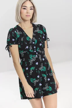 Hell Bunny Jumpsuits & Playsuits|Jumpsuits & Playsuits>Good Luck Playsuit Black