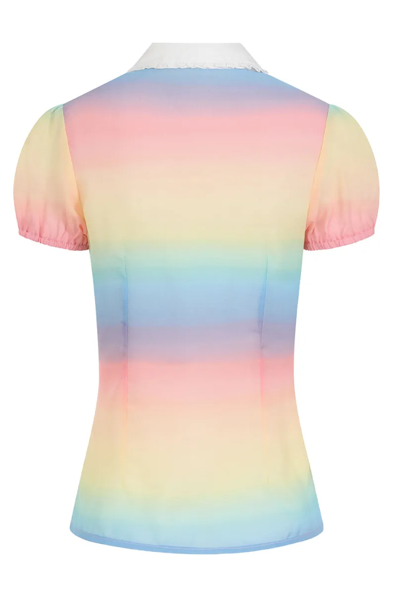 Hell Bunny Tops|Blouses>Halo Blouse MultiColour