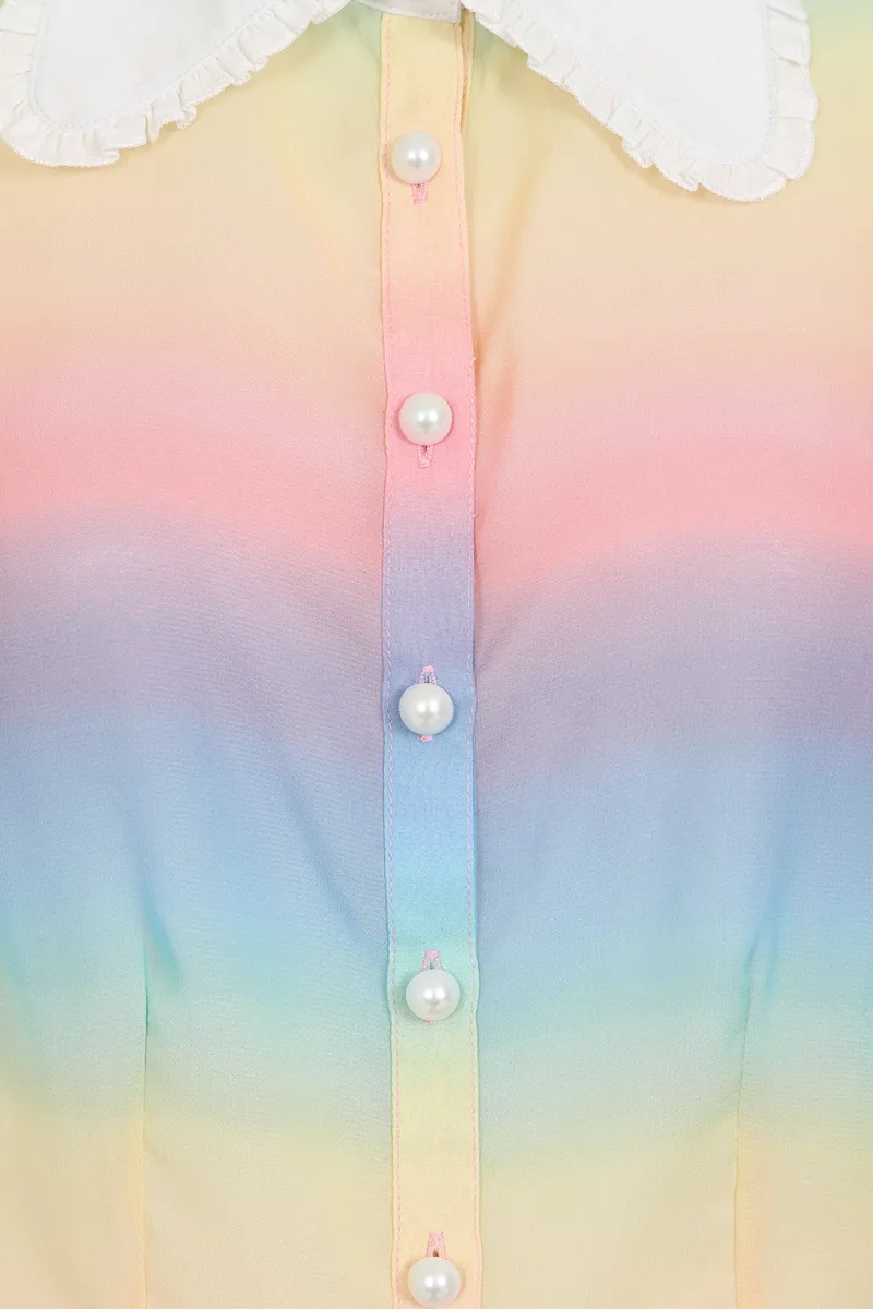 Hell Bunny Tops|Blouses>Halo Blouse MultiColour