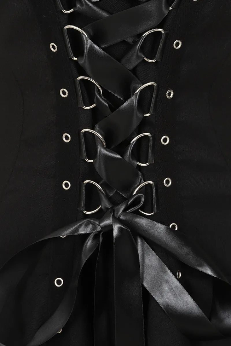 Hell Bunny Mini Dresses|Dresses>Harley Plain Dress Black