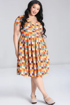 Hell Bunny Dresses|Dresses>Hawthorn Dress MultiColour