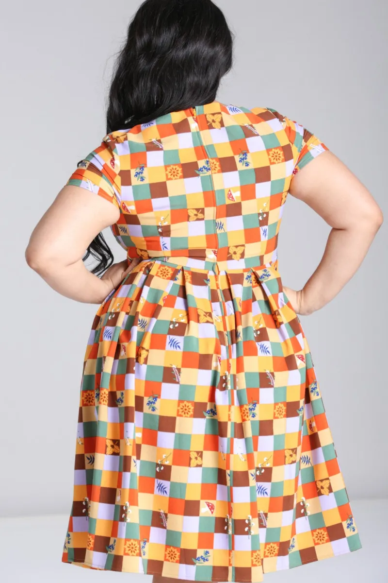 Hell Bunny Dresses|Dresses>Hawthorn Dress MultiColour