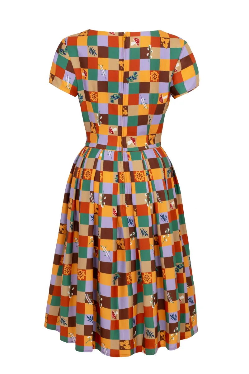 Hell Bunny Dresses|Dresses>Hawthorn Dress MultiColour