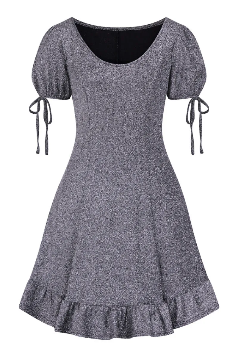Hell Bunny Dresses|Dresses>Haze Mini Dress Silver