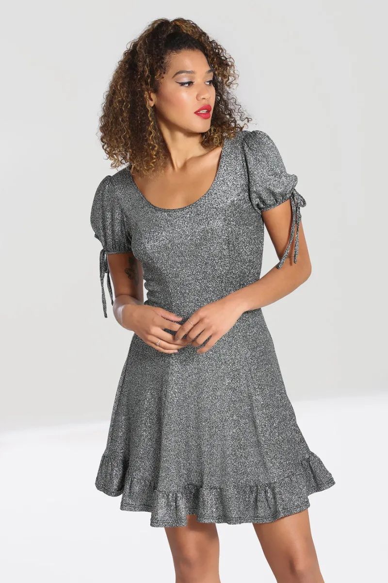 Hell Bunny Dresses|Dresses>Haze Mini Dress Silver