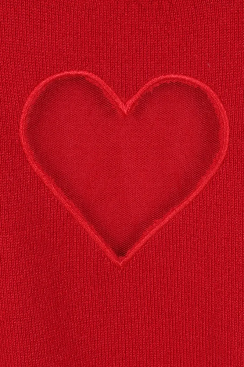 Hell Bunny Tops|Knitwear>Heart Top