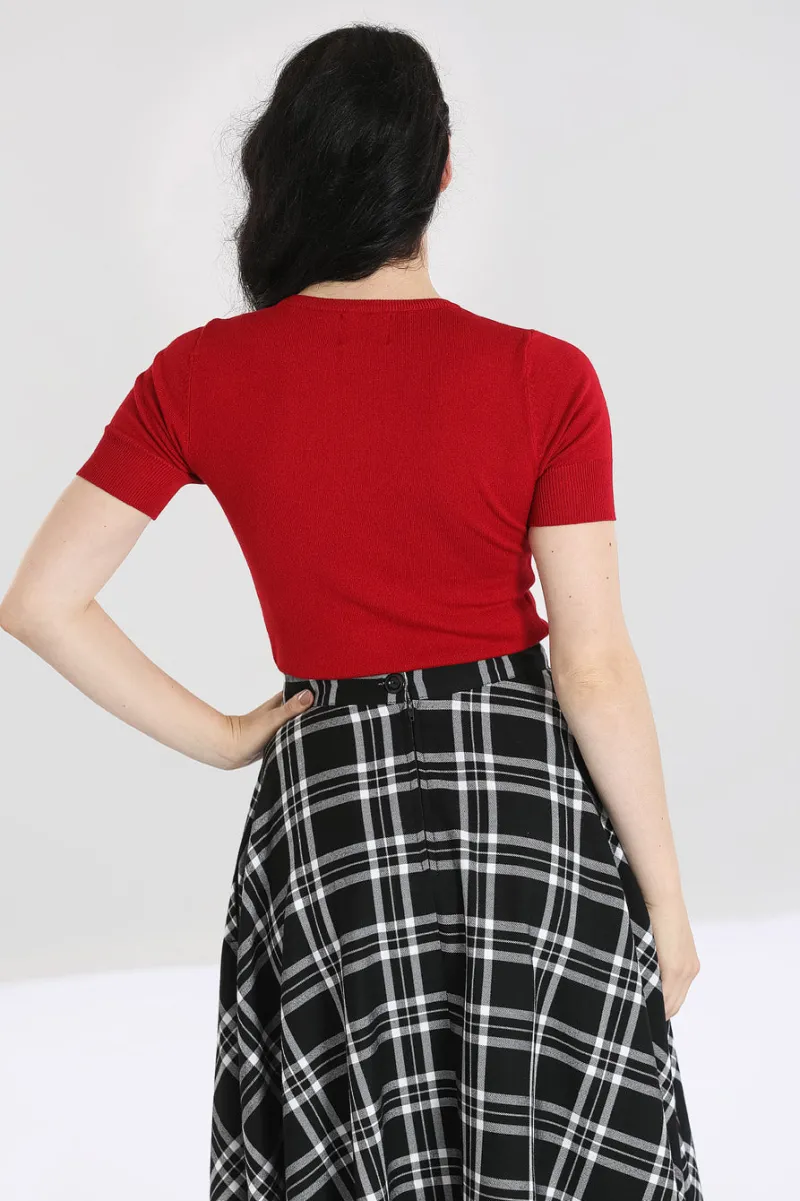 Hell Bunny Tops|Knitwear>Heart Top