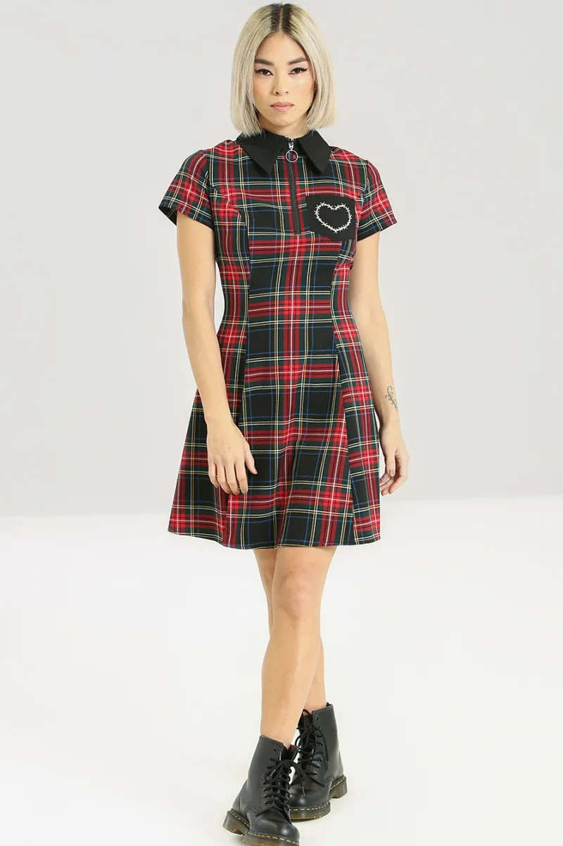 Hell Bunny Dresses|Dresses>Heather Mini Dress Black