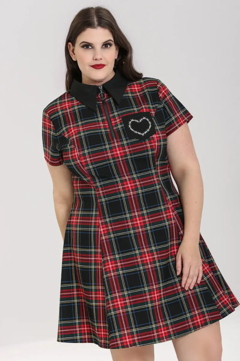 Hell Bunny Dresses|Dresses>Heather Mini Dress Black