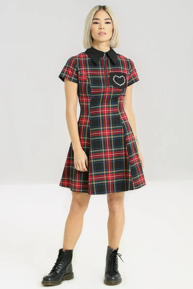 Hell Bunny Dresses|Dresses>Heather Mini Dress Black