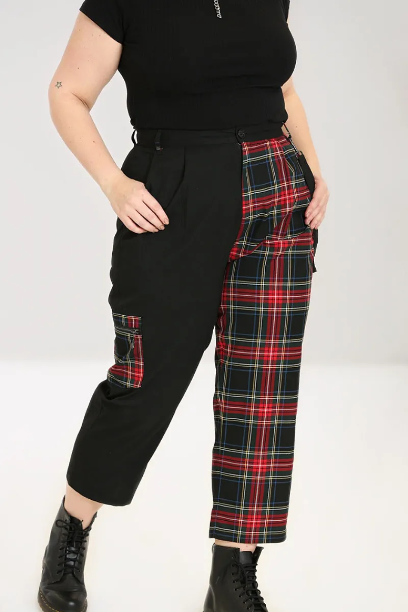 Hell Bunny Trousers & Shorts|Trousers & Shorts>Heather Trousers Black