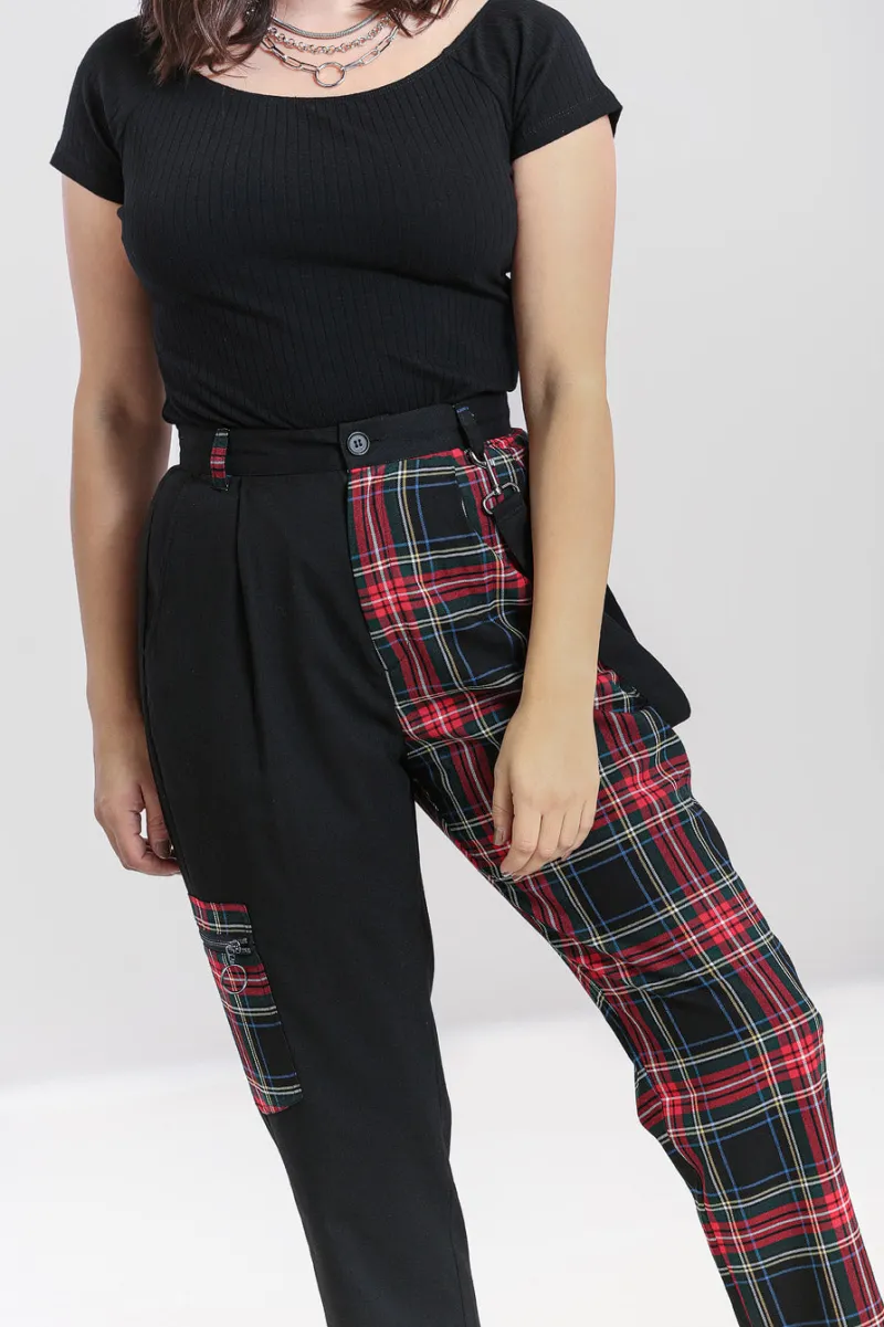 Hell Bunny Trousers & Shorts|Trousers & Shorts>Heather Trousers Black