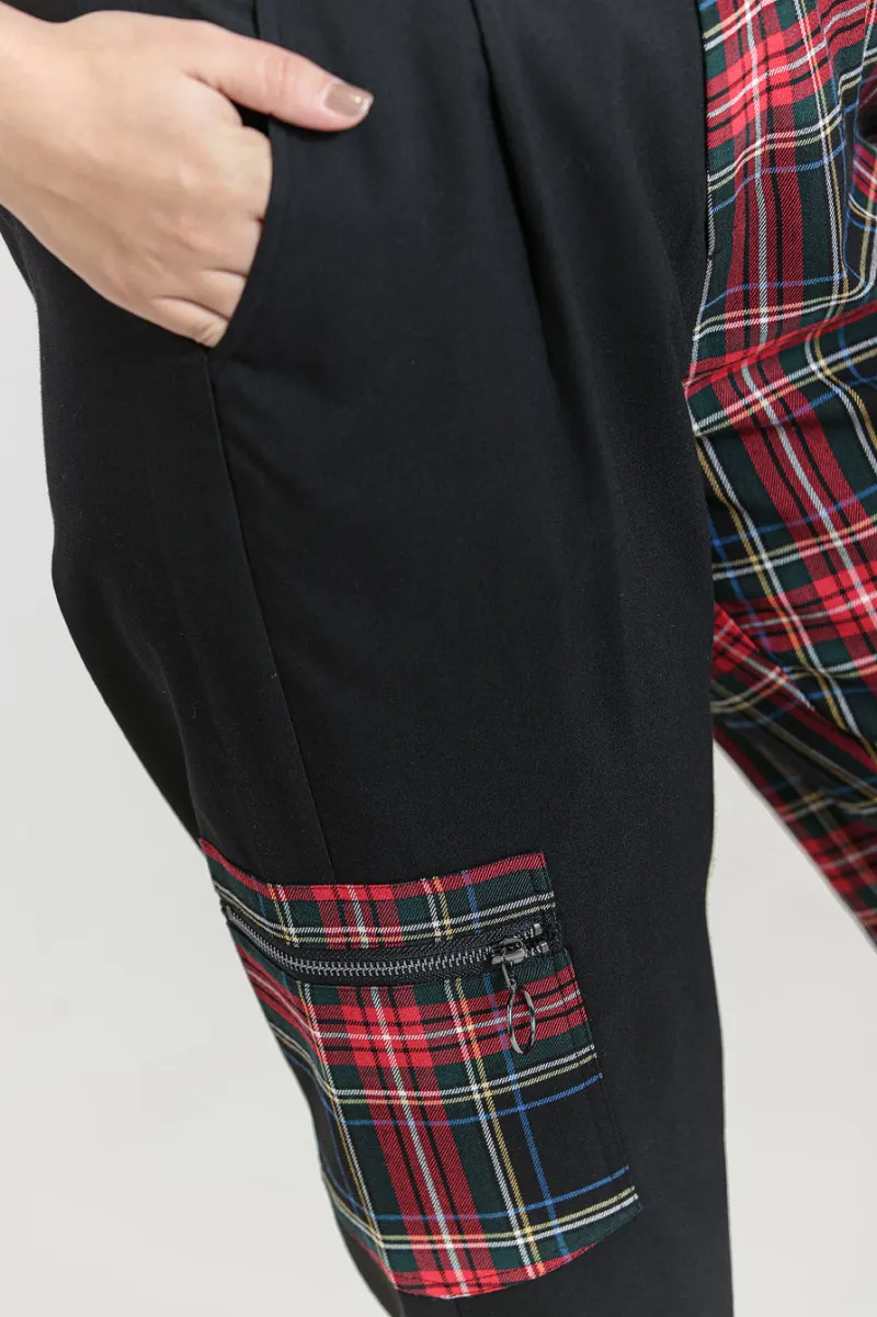 Hell Bunny Trousers & Shorts|Trousers & Shorts>Heather Trousers Black