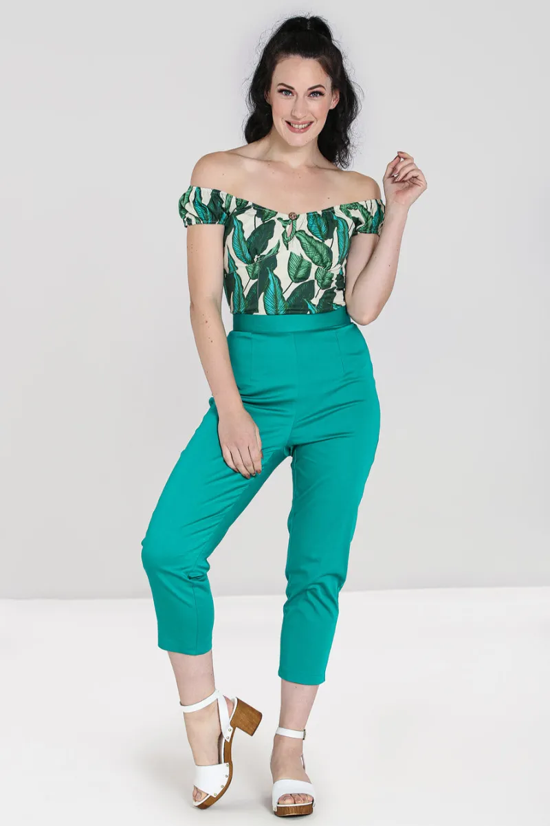 Hell Bunny Trousers & Shorts|Trousers & Shorts>Helen Cigarette Trousers