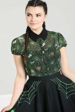 Hell Bunny Tops|Blouses>Hex Blouse